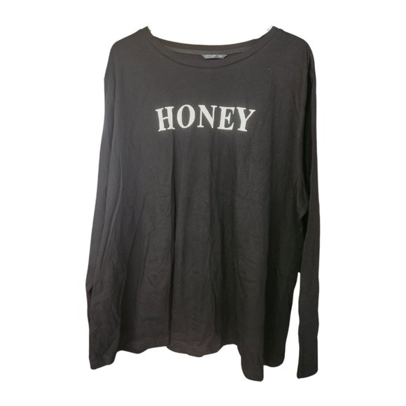 SHEIN Curve Plus Size Long Sleeve Tee 4XL - Picture 3 of 5